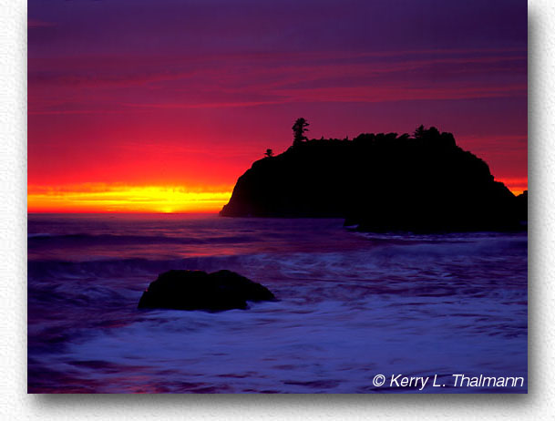 Sunset - Ruby Beach (45k)